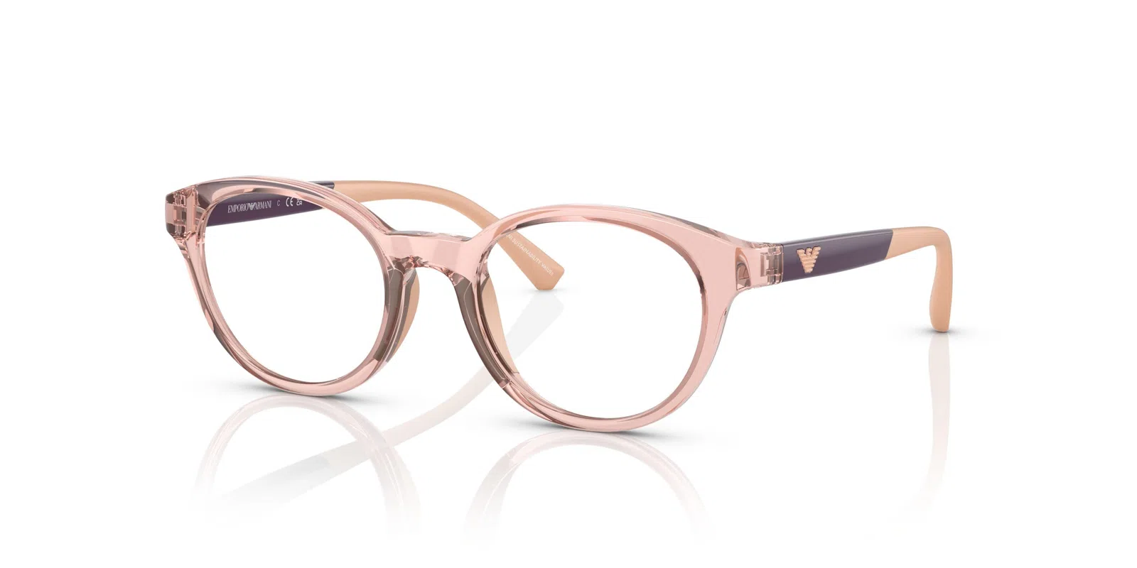 Emporio Armani Kids 3205 Eyeglasses - Transparent Pink - view 17